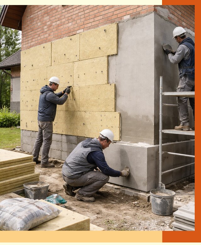 Утепление частного дома в мирном под ключ от 7582 руб/м2 — недорого | ТепломастерМир