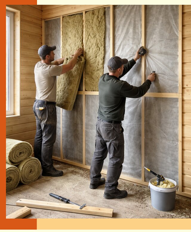 Утепление дома из минибруса в мирном: комплексные теплоизоляционные работы