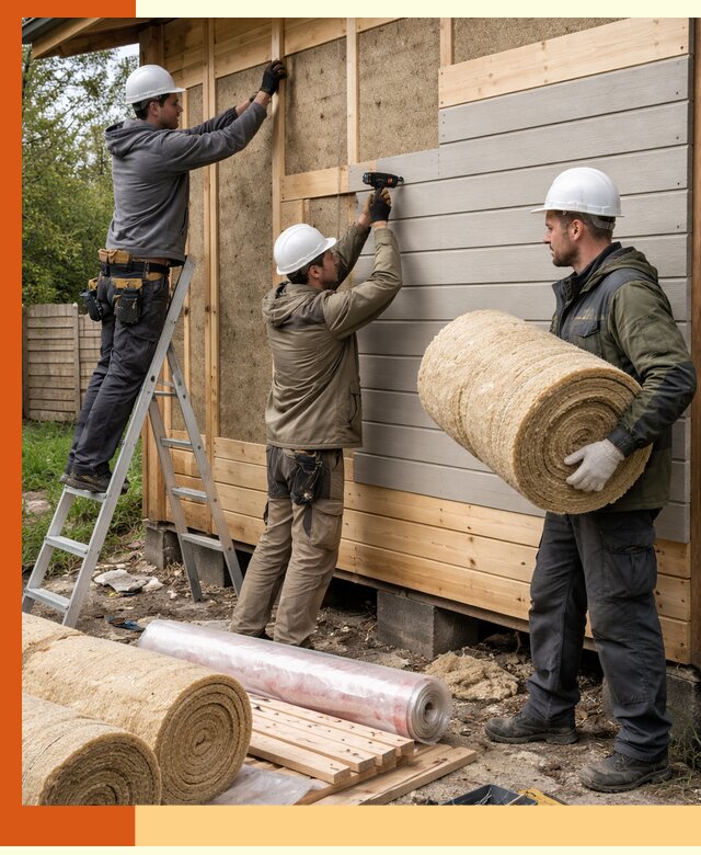 Утепление бани снаружи в мирном профессионально и надежно