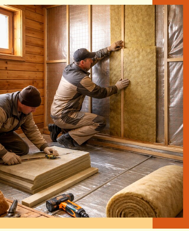 Утепление бани изнутри в мирном под ключ от 4246 руб./м² | ТепломастерМир