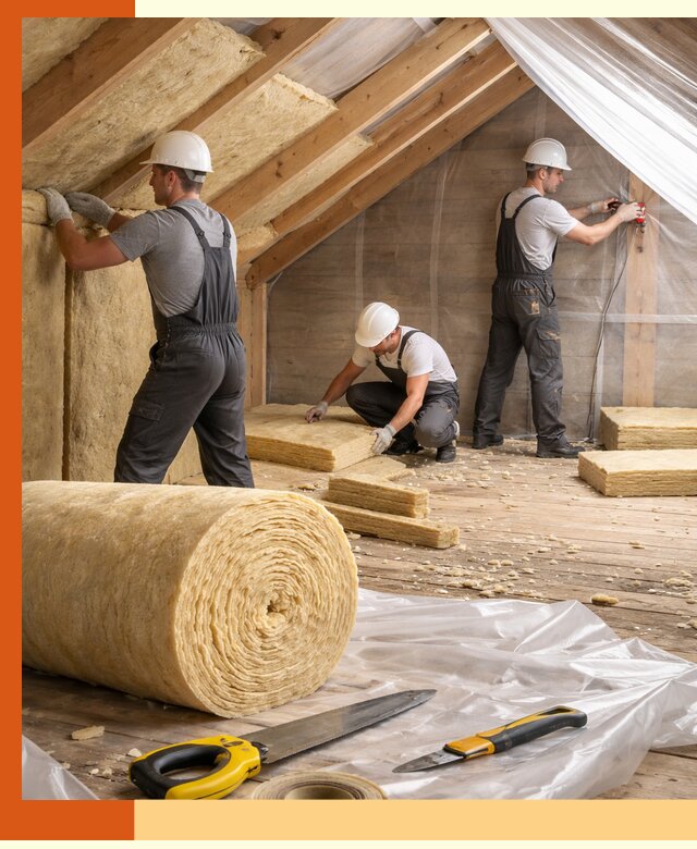 Профессиональное утепление мансарды в мирном качественно и надежно