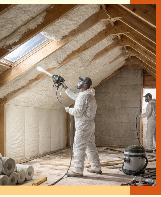 Утепление мансарды ППУ в мирном от 2780 руб./м² — заказать под ключ | ТепломастерМир