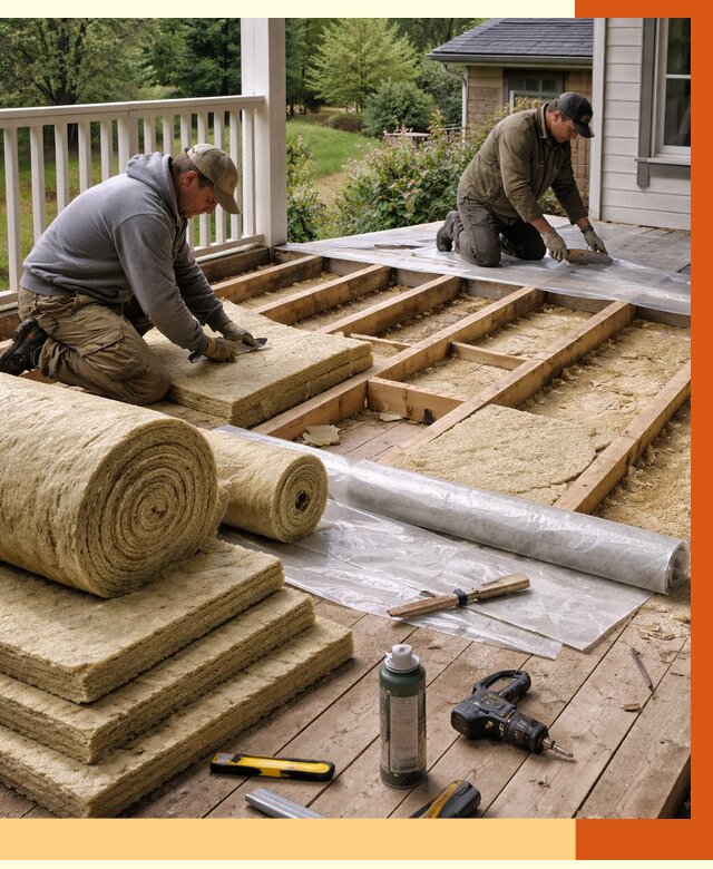 Утепление террасы в мирном от 4246 руб./м2 — утеплить террасу под ключ | ТепломастерМир