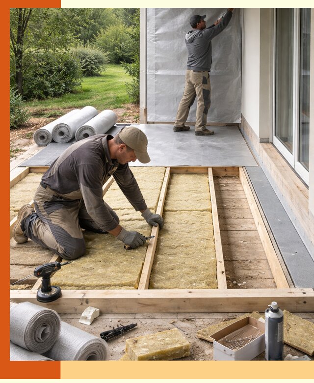 Утепление террасы в мирном — тепло и защита круглогодично