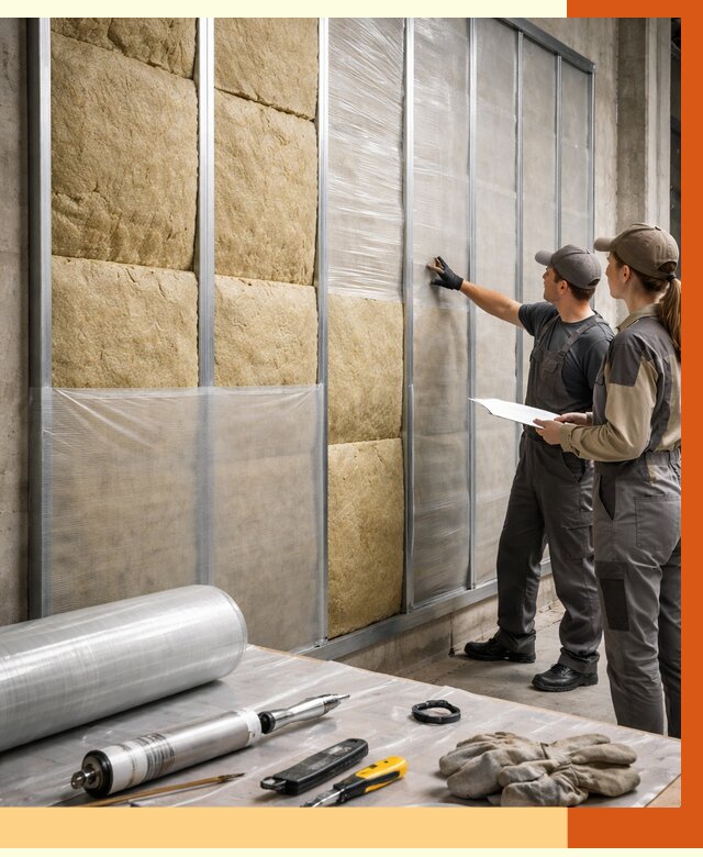 Утепление склада химсырья в мирном от 4549 руб. под ключ | ТепломастерМир