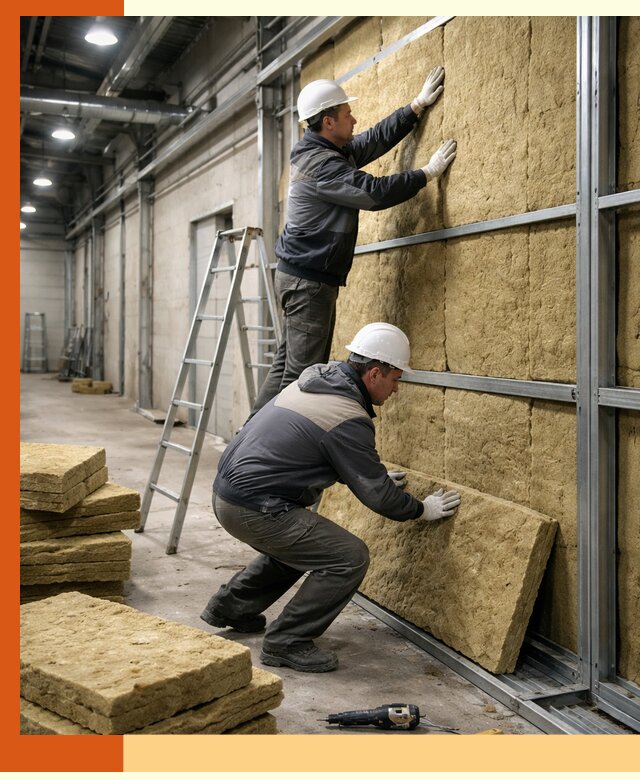 Утепление цеха под ключ в мирном с гарантией качества