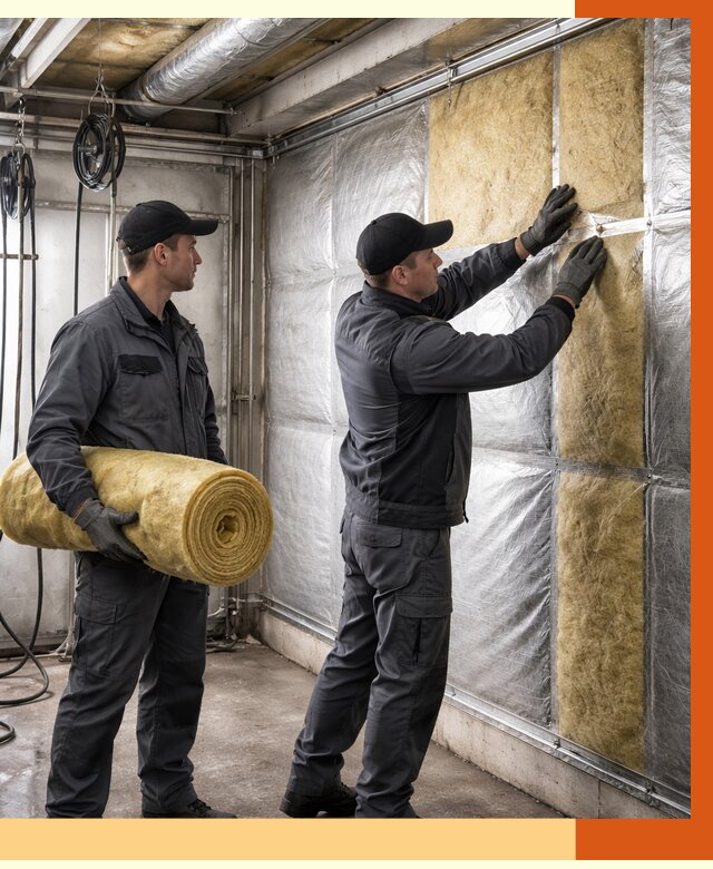 Утепление автомойки в мирном от 8593 руб./м2 — комплексное утепление под ключ | ТепломастерМир