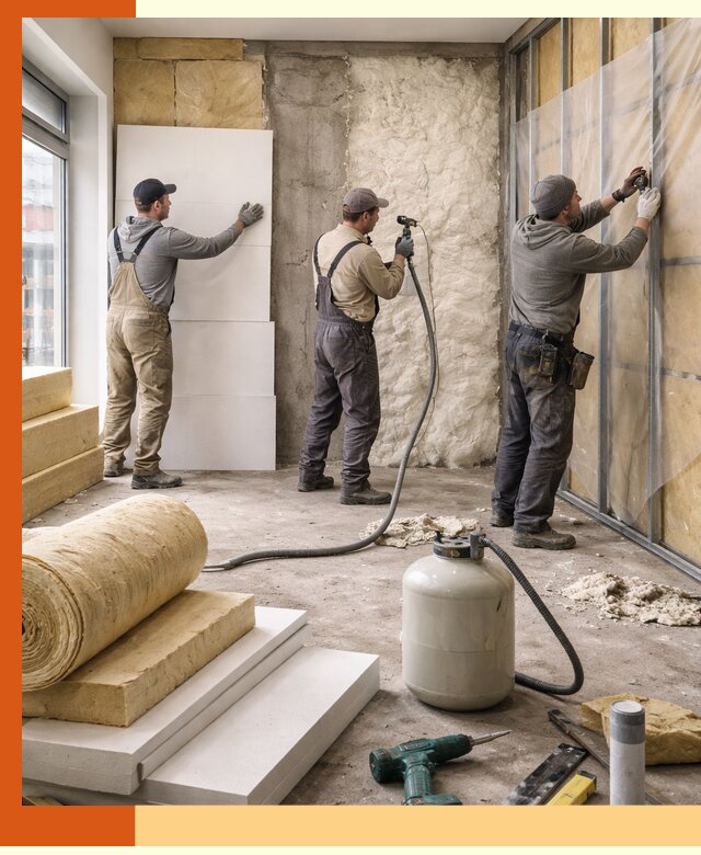 Утепление магазина в мирном: комплексные решения по теплоизоляции