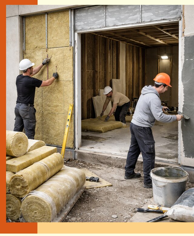 Утепление торгового павильона в мирном — качественно и энергоэффективно