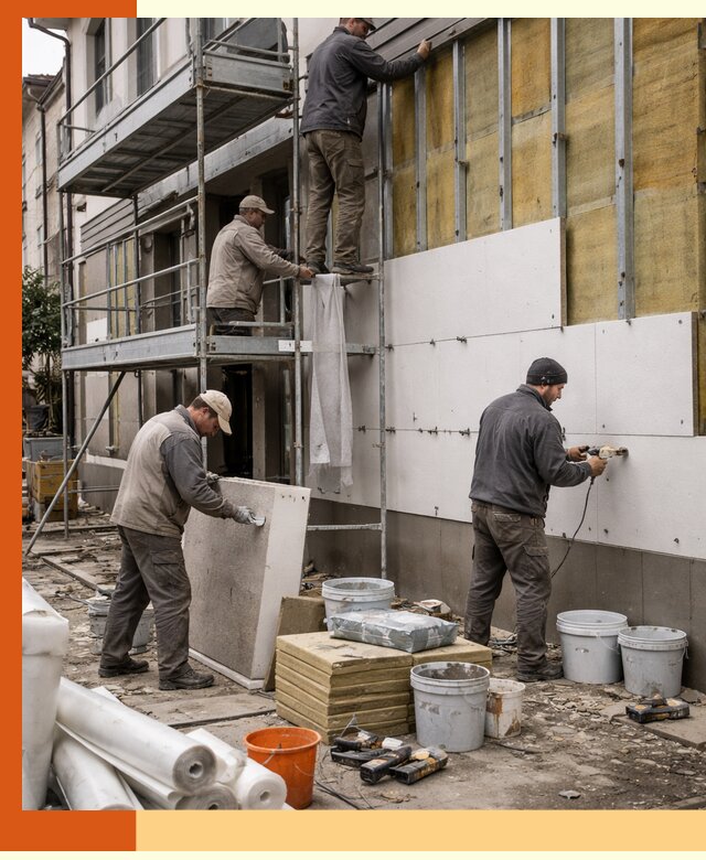 Утепление гостиницы под ключ в мирном с гарантией качества