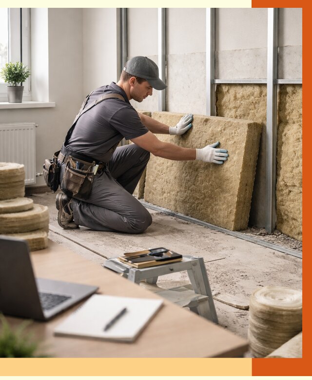 Утепление офиса в мирном от 4549 руб/м2 — комплексное утепление офиса под ключ | ТепломастерМир