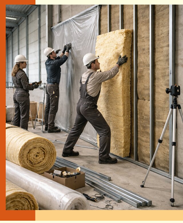 Утепление складского терминала в мирном профессионально и надёжно