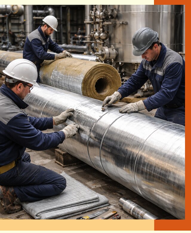 Утепление технологического оборудования в мирном от 4246 руб. за м2 | ТепломастерМир