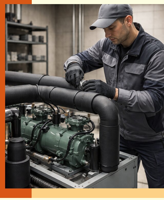 Утепление холодильного агрегата и теплоизоляция в мирном