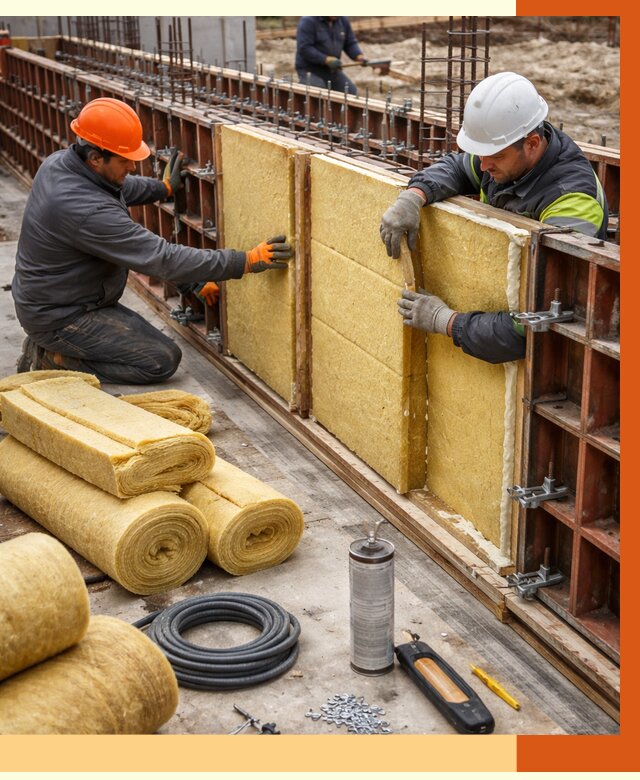 Теплоизоляция опалубки в мирном от 7278 руб. за м2 — услуги и монтаж | ТепломастерМир