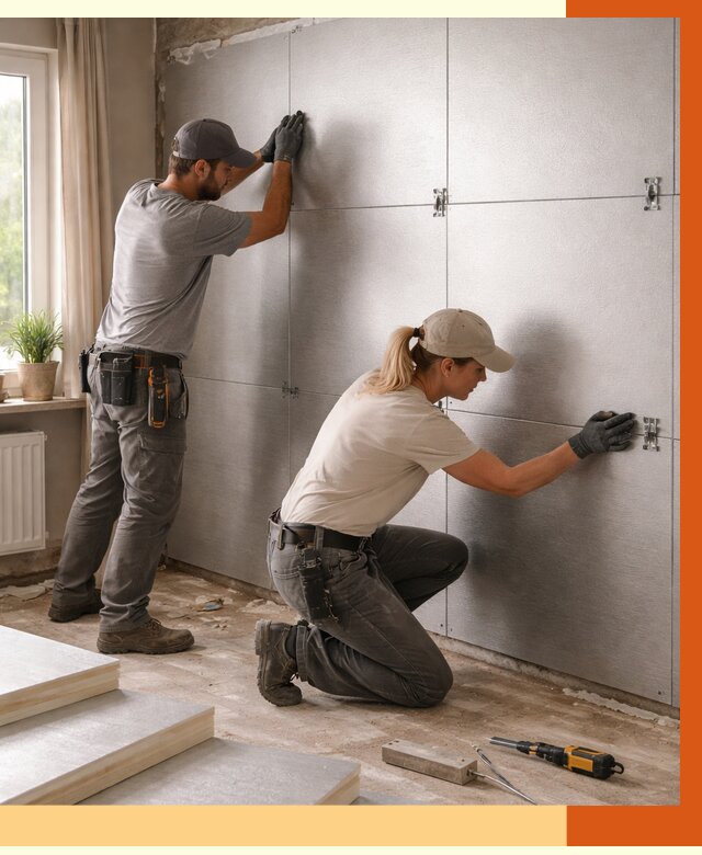 Утепление PIR панелями в мирном от 4246 руб. под ключ | ТепломастерМир