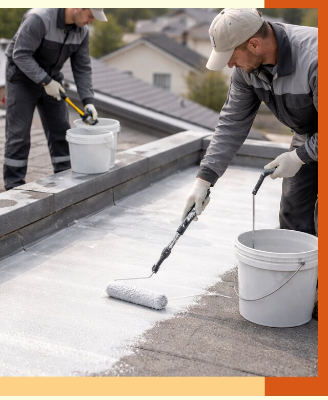 Утепление кровли жидкой теплоизоляцией в мирном от 2173 руб./м2 | ТепломастерМир