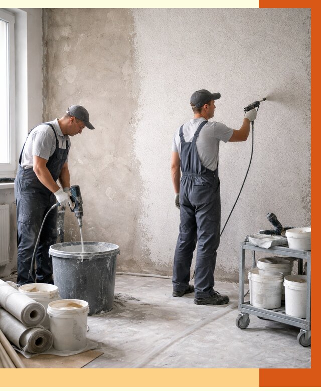 Утепление стен жидкой теплоизоляцией в мирном от 4246 руб/м² | ТепломастерМир