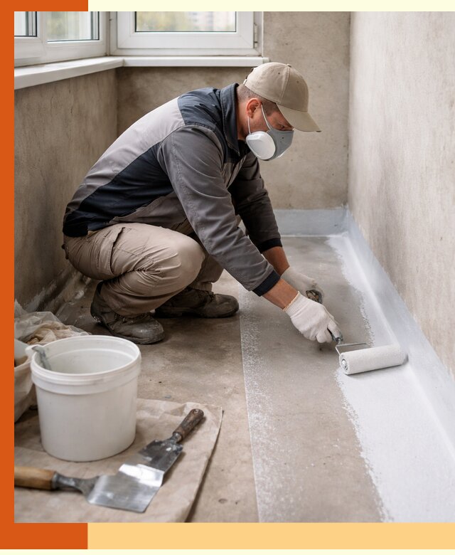 Утепление балкона жидкой теплоизоляцией в мирном