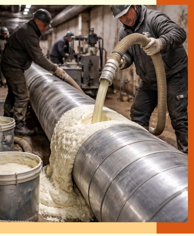 Утепление теплотрассы жидкой теплоизоляцией в мирном от 4246 руб. | ТепломастерМир