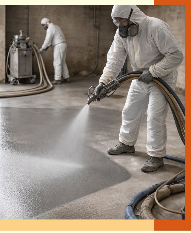 Гидроизоляция полимочевиной в мирном от 8593 руб/м² — напыление полимерной гидроизоляции | ТепломастерМир