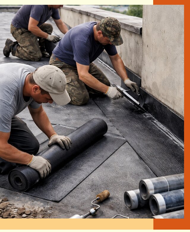 Гидроизоляция кровли в мирном от 4549 руб. — профессиональная гидроизоляция крыши | ТепломастерМир