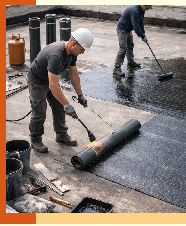 Гидроизоляция кровли в мирном — надежная защита от протечек