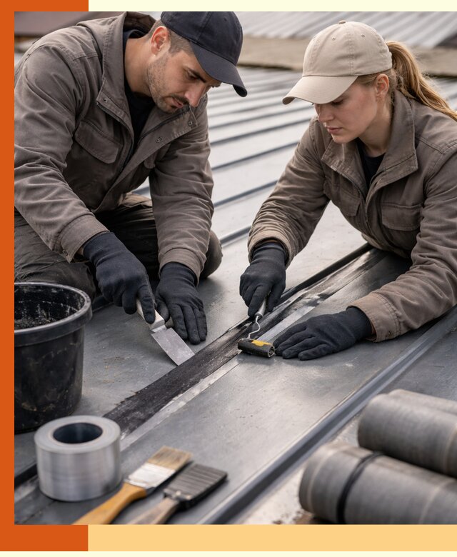 Гидроизоляция фальцевой кровли в мирном качественно и надежно
