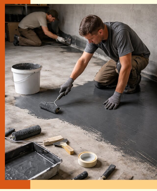 Гидроизоляция гаражного пола в мирном — надежная защита от влаги