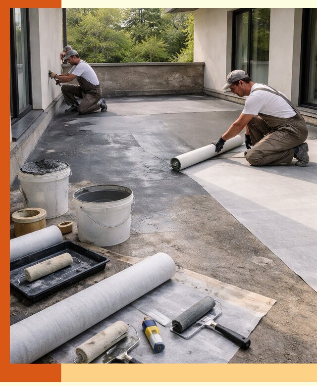 Гидроизоляция террасы в мирном — надежная защита от влаги и протечек