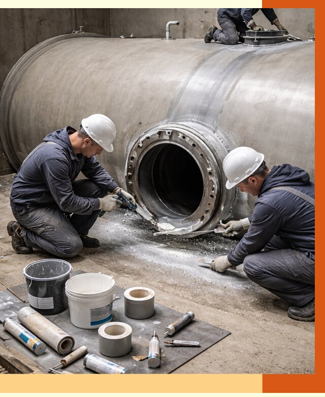 Гидроизоляция резервуара с топливом в мирном от 75818 руб. под ключ | ТепломастерМир