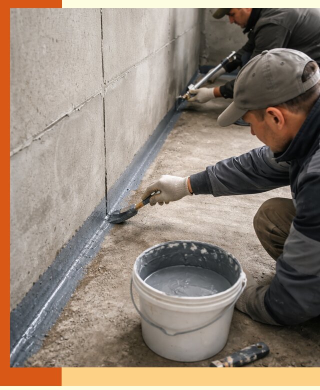 Гидроизоляция швов зданий и конструкций в мирном