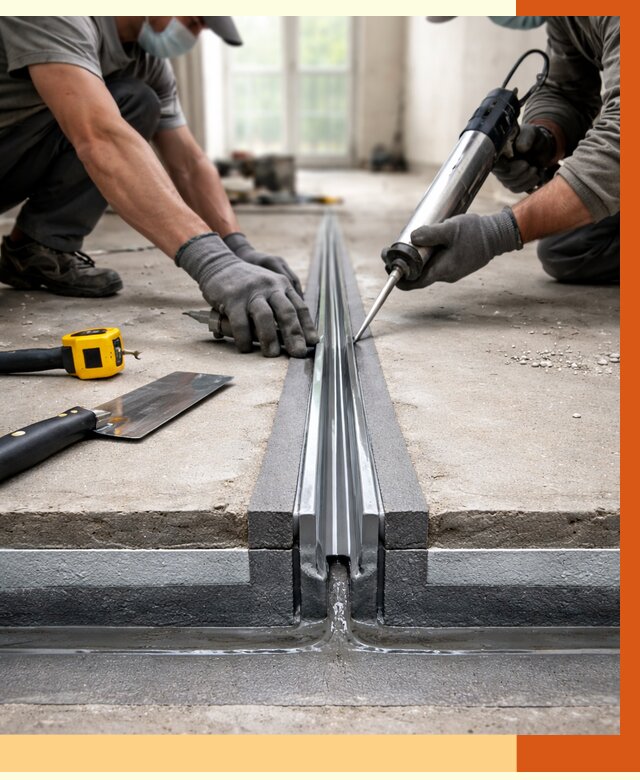 Гидроизоляция деформационного шва в мирном от 7582 руб. под ключ | ТепломастерМир