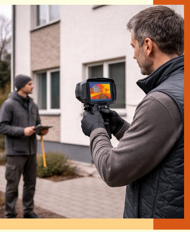 Тепловизионное обследование дома в мирном от 4549 руб. — услуги ТепломастерМир