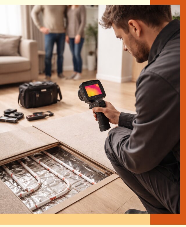 Тепловизионное обследование теплого пола в мирном от 4549 руб. — ТепломастерМир