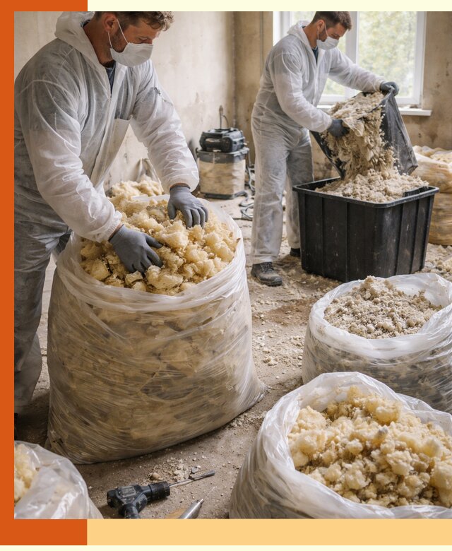 Утилизация старого утеплителя в мирном быстро и безопасно