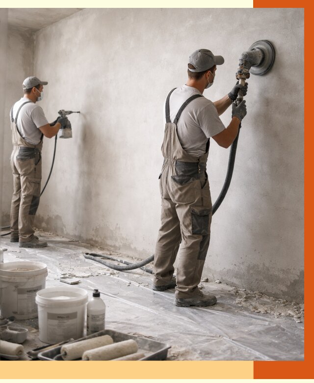 Подготовка поверхности под напыление в мирном от 1213 руб. — ТепломастерМир