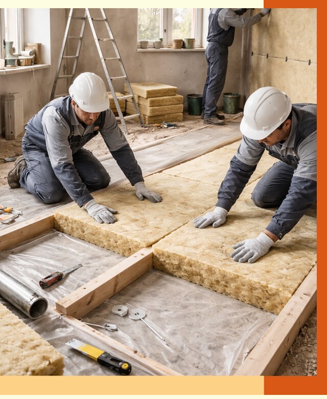 Восстановление теплоизоляции в мирном от 8593 руб. — ремонт утепления под ключ | ТепломастерМир