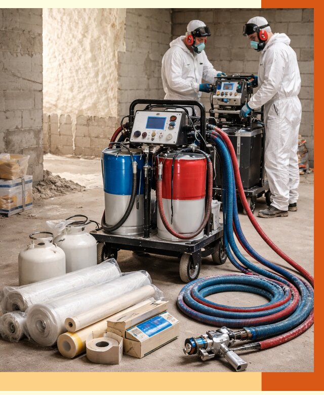 Аренда установки для напыления ППУ в мирном от 35382 руб. | ТепломастерМир