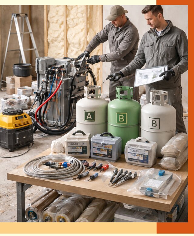 Продажа компонентов ППУ с консультацией в мирном от 4246 руб. | ТепломастерМир