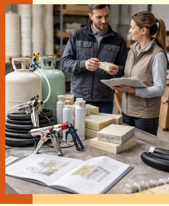 Продажа компонентов ППУ с профессиональной консультацией в мирном